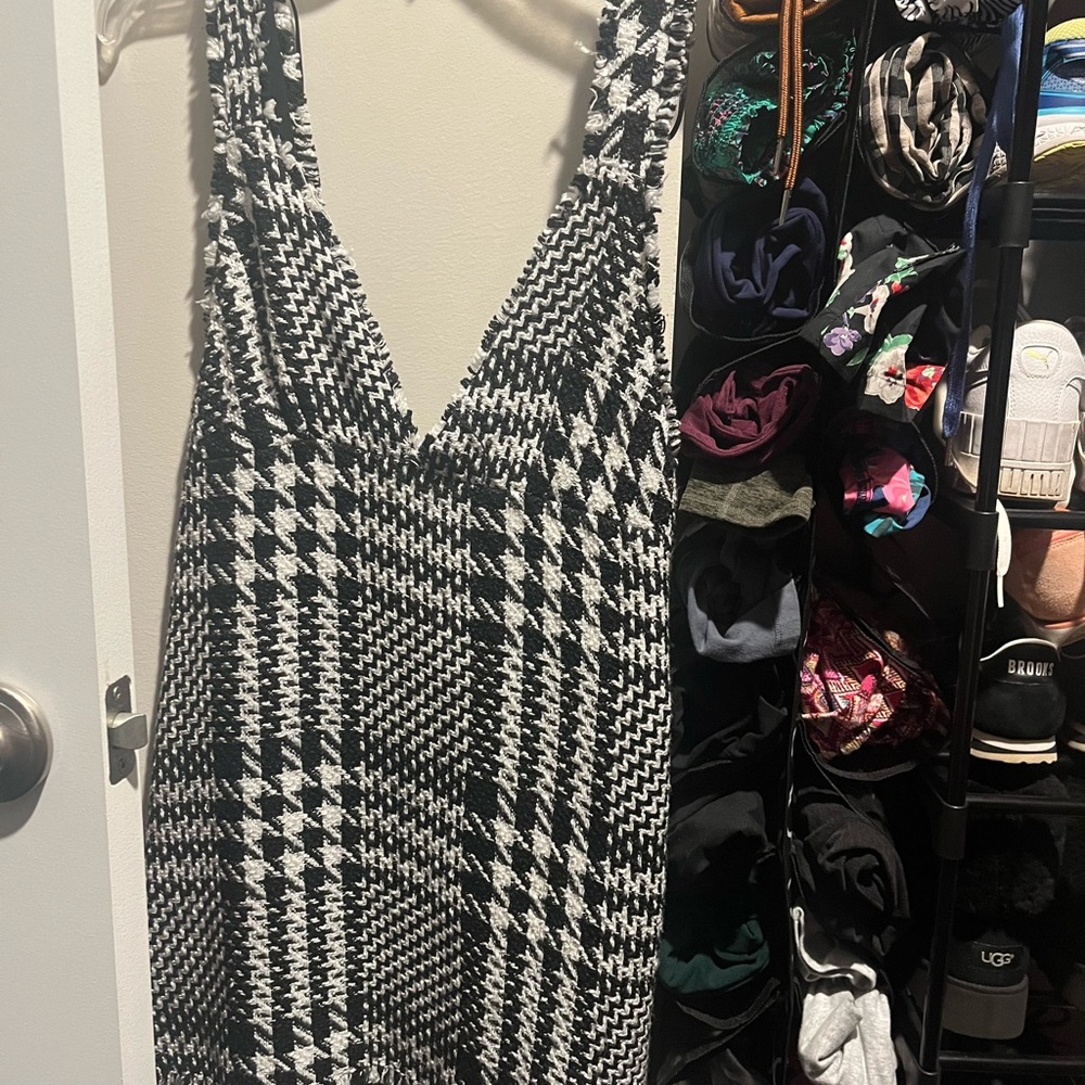 Tweed Mini Dress, boucle soft material and woven for you. Beautiful quality made
